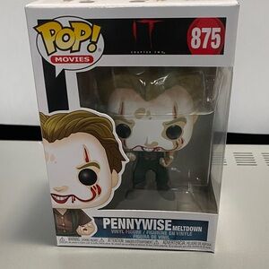 Funko #875 Pennywise Meltdown Figure with Red and Brown Accents